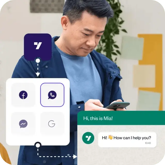 yellow.ai whatsapp business automation